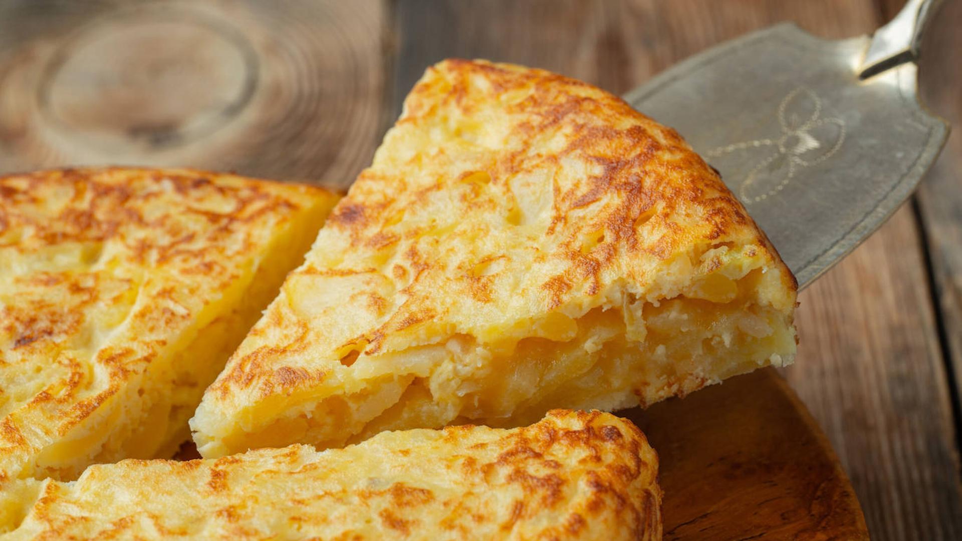 La tortilla de patatas, la reina del delivery en San Sebastián El